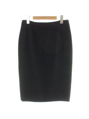 Dior Skirt Wool Black Tight Midi Length AP